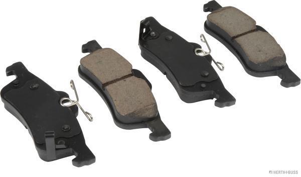 Jeu de 4 plaquettes de frein | HERTH+BUSS JAKOPARTS