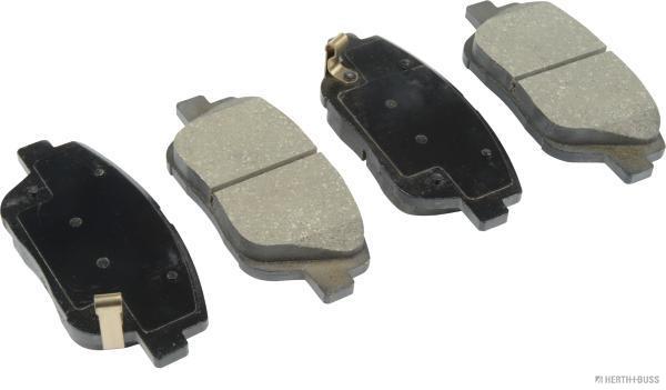 Jeu de 4 plaquettes de frein | HERTH+BUSS JAKOPARTS