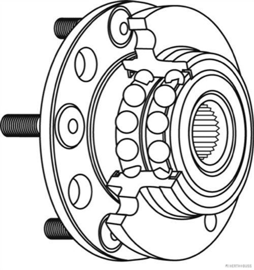 Image du produit pour Kit de roulements de roue