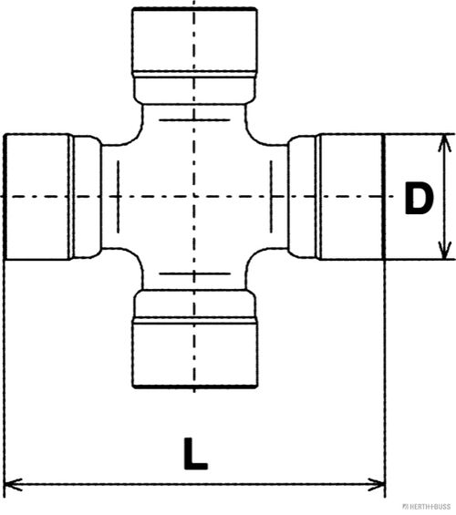 Image du produit pour Joint, arbre longitudinal