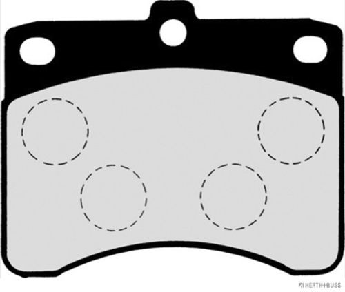 Image du produit pour Jeu de 4 plaquettes de frein