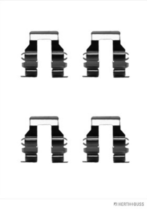 Image du produit pour Kit d'accessoires, plaquette de frein à disque