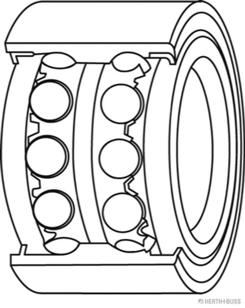 Image du produit pour Kit de roulements de roue