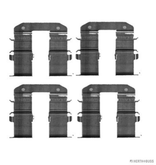 Image du produit pour Kit d'accessoires, plaquette de frein à disque