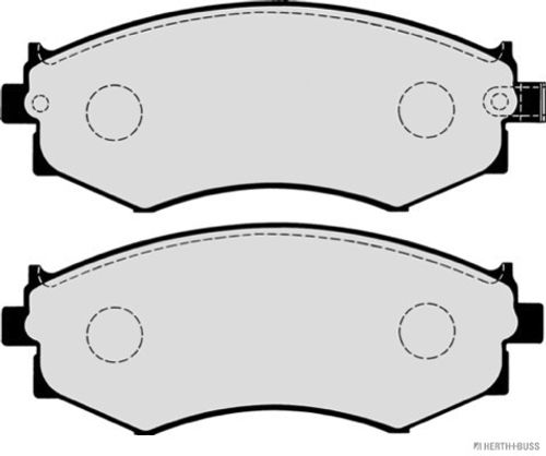 Image du produit pour Jeu de 4 plaquettes de frein