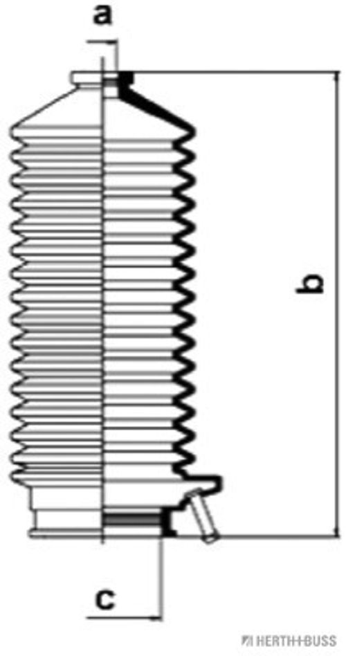 Image du produit pour Jeu de joints-soufflets, direction