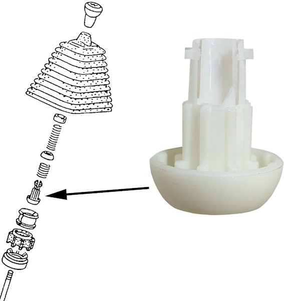 Douille, levier de vitesse CLASSIC | JP GROUP