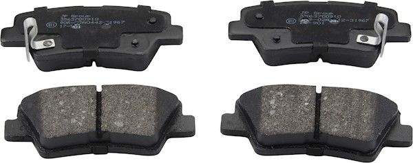 Kit de plaquettes de frein, frein à disque JP GROUP | JP GROUP