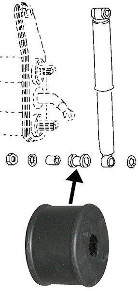Douille, amortisseur CLASSIC | JP GROUP