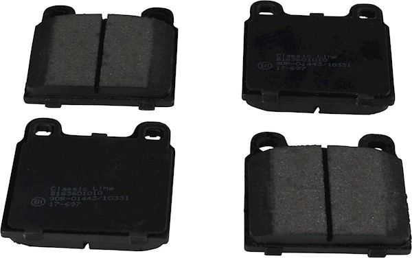 Jeu de 4 plaquettes de frein | JP GROUP