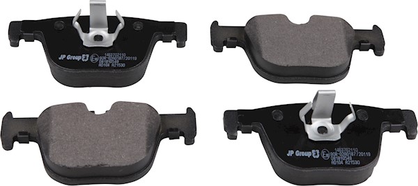 Kit de plaquettes de frein, frein à disque JP GROUP | JP GROUP
