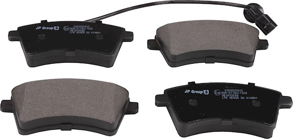 Kit de plaquettes de frein, frein à disque JP GROUP | JP GROUP