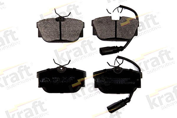 Jeu de 4 plaquettes de frein | KRAFT AUTOMOTIVE