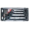 Image du produit pour Kit de clés polygonales doubles à cliquets