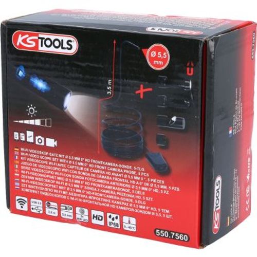 Image du produit pour Kit de vidéoscopes industriels