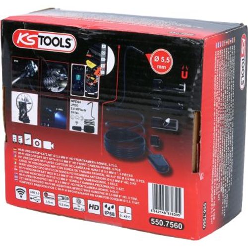 Image du produit pour Kit de vidéoscopes industriels