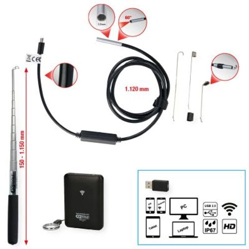 Image du produit pour Kit de vidéoscopes industriels