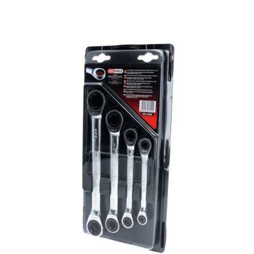 Image du produit pour Kit de clés polygonales doubles à cliquets