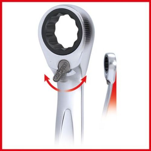 Image du produit pour Kit de clés à fourche et polygonale à cliquet