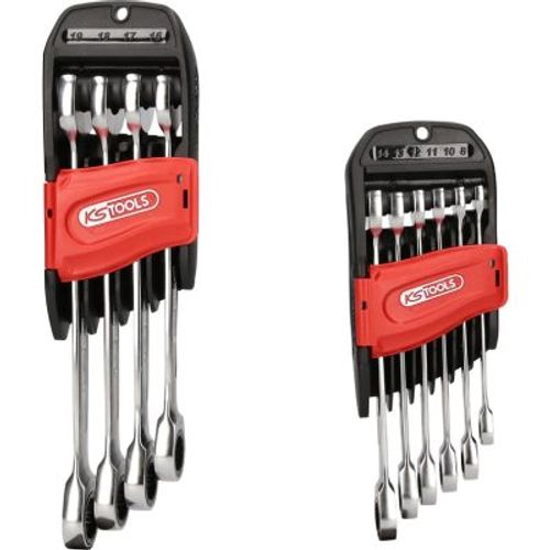Image du produit pour Kit de clés à fourche et polygonale à cliquet