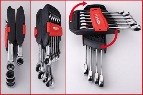 Image du produit pour Kit de clés à fourche et polygonale à cliquet