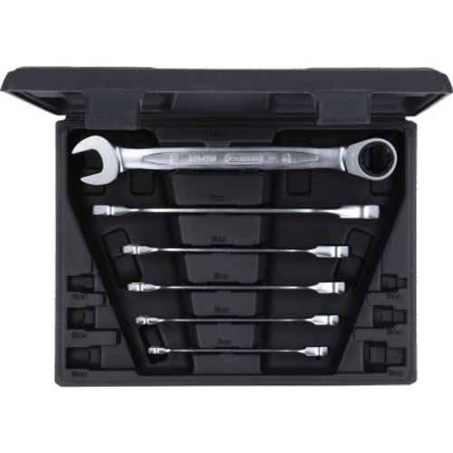 Image du produit pour Kit de clés à fourche et polygonale à cliquet