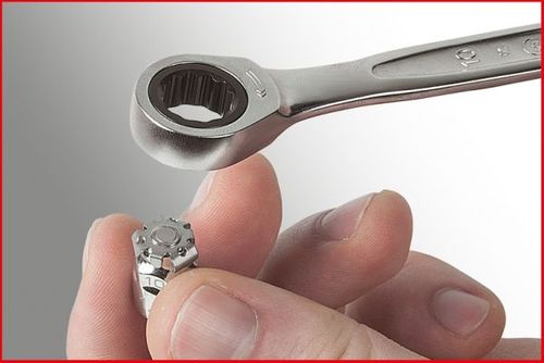 Image du produit pour Kit de clés à fourche et polygonale à cliquet