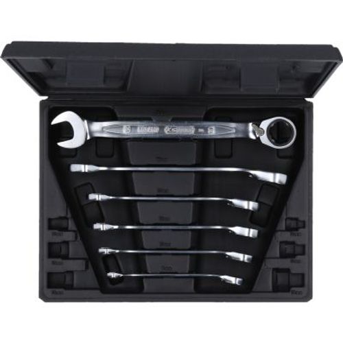 Image du produit pour Kit de clés à fourche et polygonale à cliquet