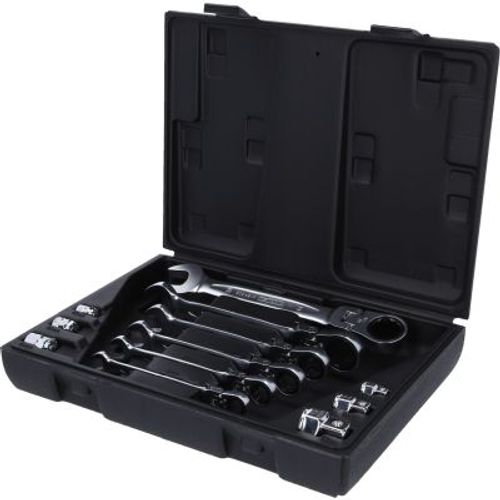 Image du produit pour Kit de clés à fourche et polygonale à cliquet