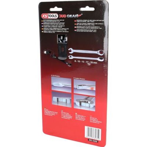 Image du produit pour Kit de clés à fourche et polygonale à cliquet