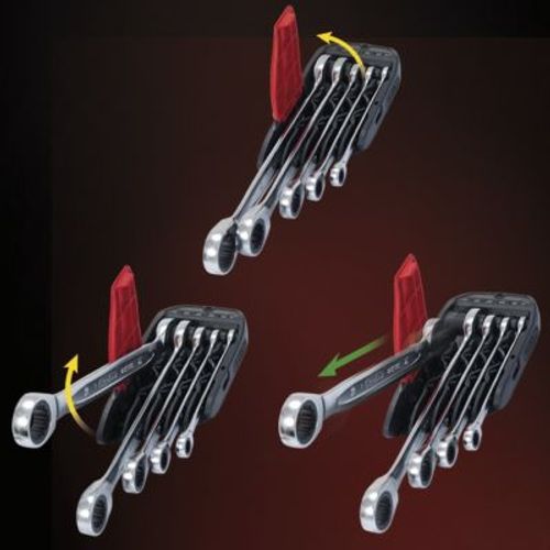 Image du produit pour Kit de clés à fourche et polygonale à cliquet