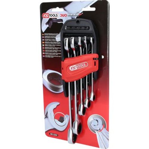 Image du produit pour Kit de clés à fourche et polygonale à cliquet