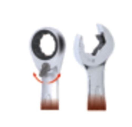 Image du produit pour Kit de clés à fourche et polygonale à cliquet