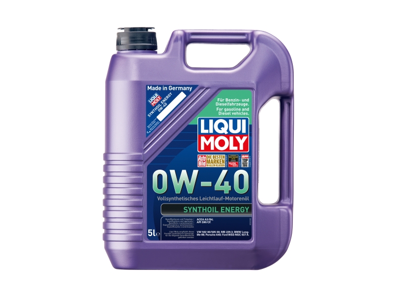 Liqui Moly Synthoil Energy 0W-40 | LIQUI MOLY