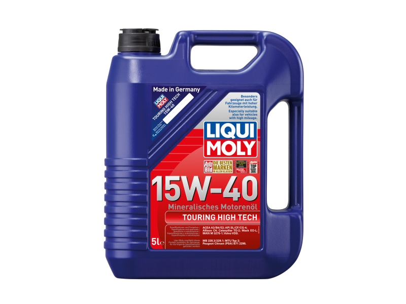Liqui Moly Touring High Tech Motoroil 15W-40 | LIQUI MOLY