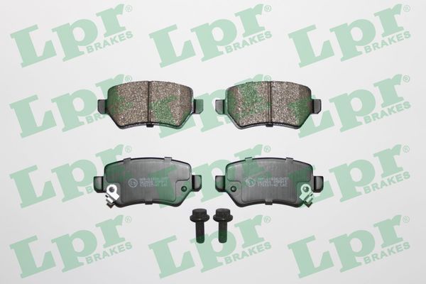 LPR Kit de plaquettes de frein, frein à disque avec indicateur d'usure - 05P811