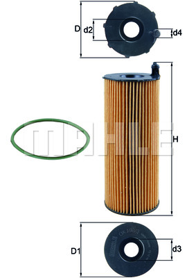 Filtre à huile | MAHLE