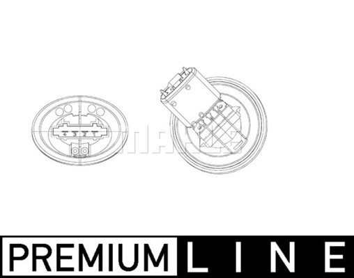 Régulateur, pulseur d'air habitacle BEHR HELLA SERVICE *** PREMIUM LINE *** | MAHLE