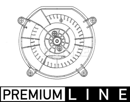 Pulseur d'air habitacle BEHR HELLA SERVICE *** PREMIUM LINE *** | MAHLE
