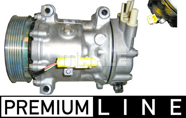 Compresseur, climatisation BEHR HELLA SERVICE *** PREMIUM LINE *** | MAHLE