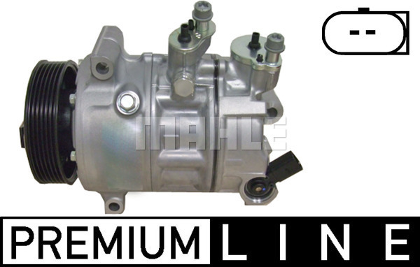 Compresseur, climatisation BEHR HELLA SERVICE *** PREMIUM LINE *** | MAHLE