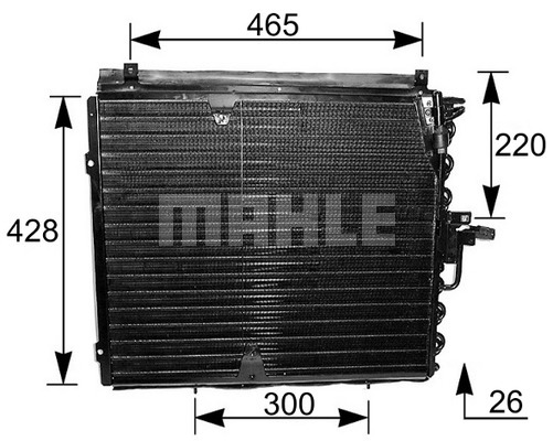 Condenseur, climatisation | MAHLE
