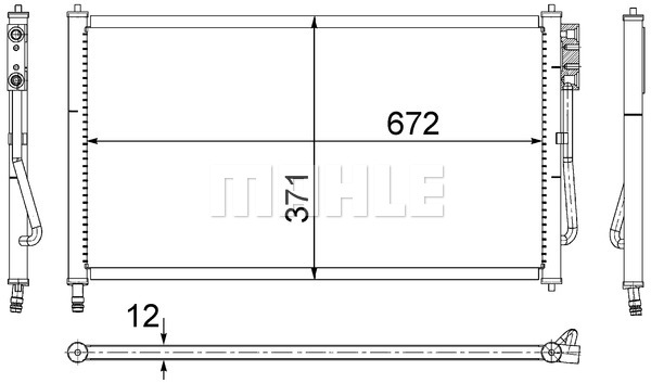 Condenseur, climatisation | MAHLE