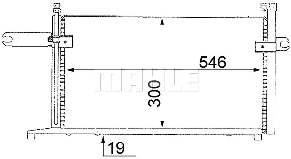 Condenseur, climatisation | MAHLE