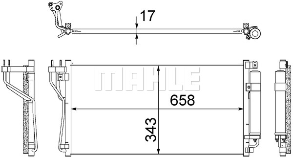 Condenseur, climatisation | MAHLE