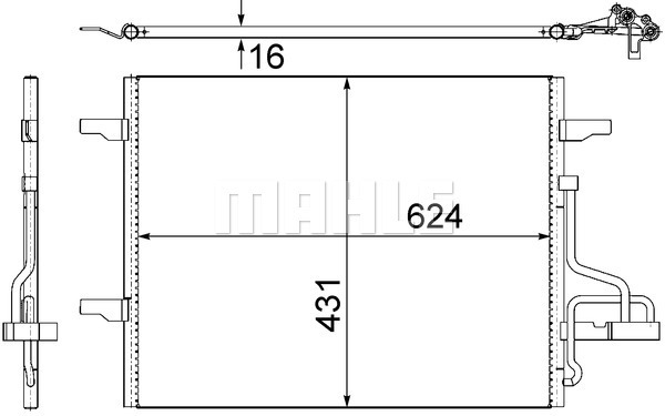 Condenseur, climatisation | MAHLE