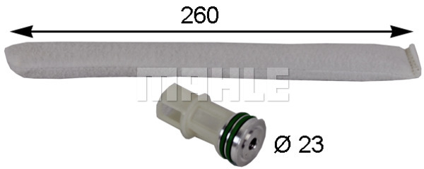 Filtre déshydratant, climatisation | MAHLE