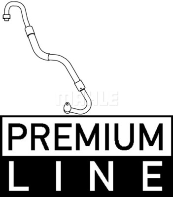 Conduite à haute/basse pression, climatisation BEHR HELLA SERVICE *** PREMIUM LINE *** | MAHLE