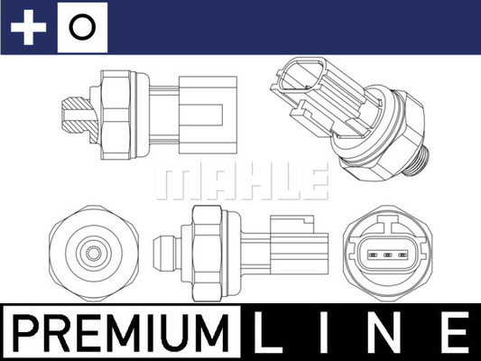 Pressostat, climatisation BEHR HELLA SERVICE *** PREMIUM LINE *** | MAHLE