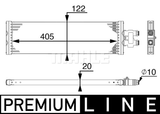 Radiateur d'huile de boîte automatique | MAHLE